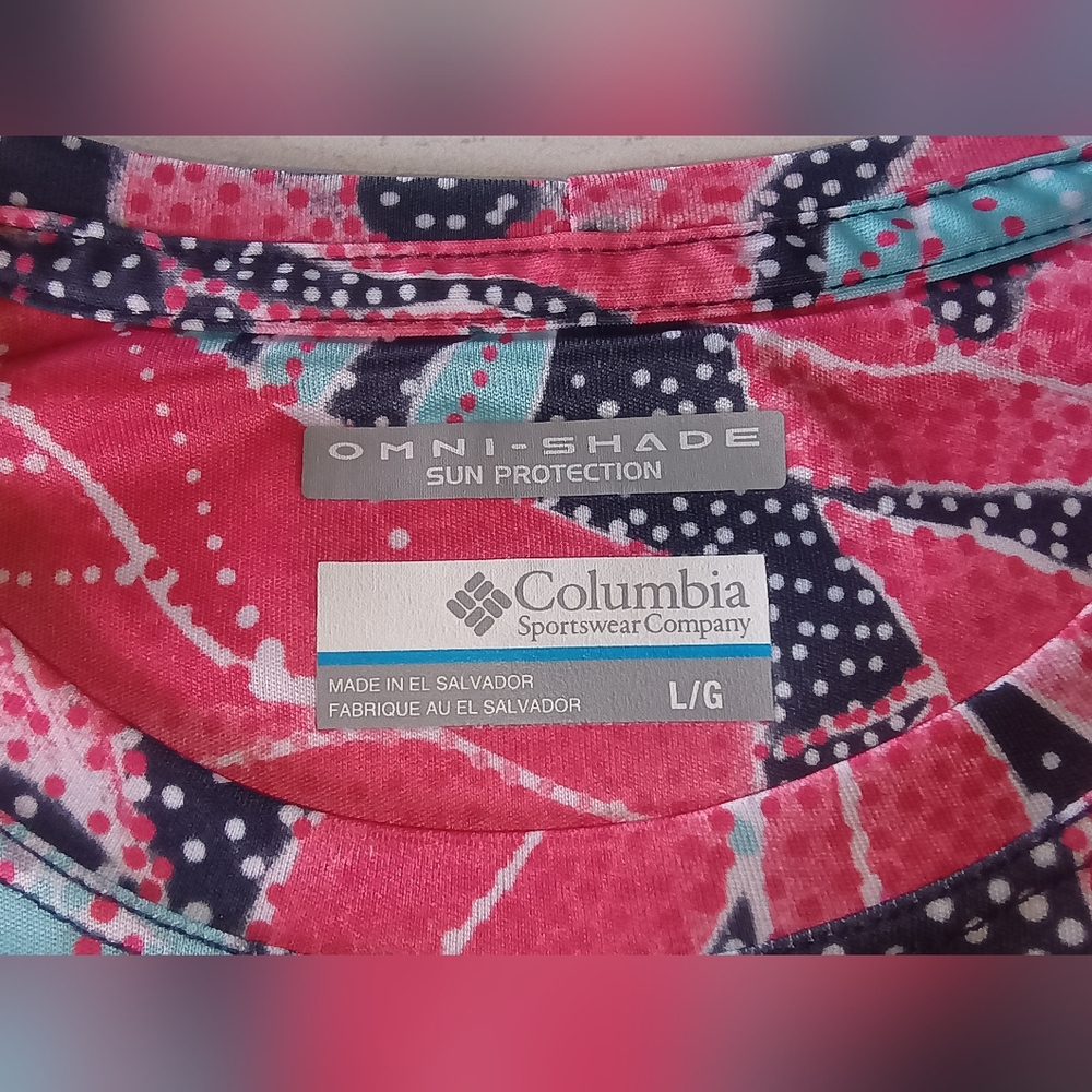 Columbia PFG Women’s "Super Tidal Tee" UPF 50 Long Sleeve - Size Large (L) - EUC - Picture 2 of 10